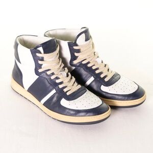 Collegium Pillar Destroyer High Top Sneakers Midnight Navy Mens 43 EU /10 US